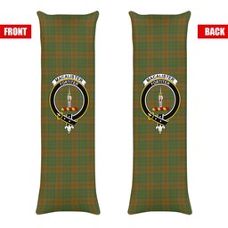 ScotsTee Shop Scottish MacAlister of Glenbarr Hunting Modern Crest Tartan Body Pillow