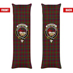 ScotsTee Shop Scottish MacDonald of Glengarry Full Dress Crest Tartan Body Pillow