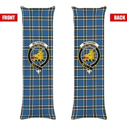 ScotsTee Shop Scottish McTavish Dress Modern Crest Tartan Body Pillow