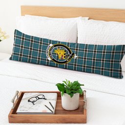 ScotsTee Shop Scottish Thompson Society Dress Blue Ancient Crest Tartan Body Pillow