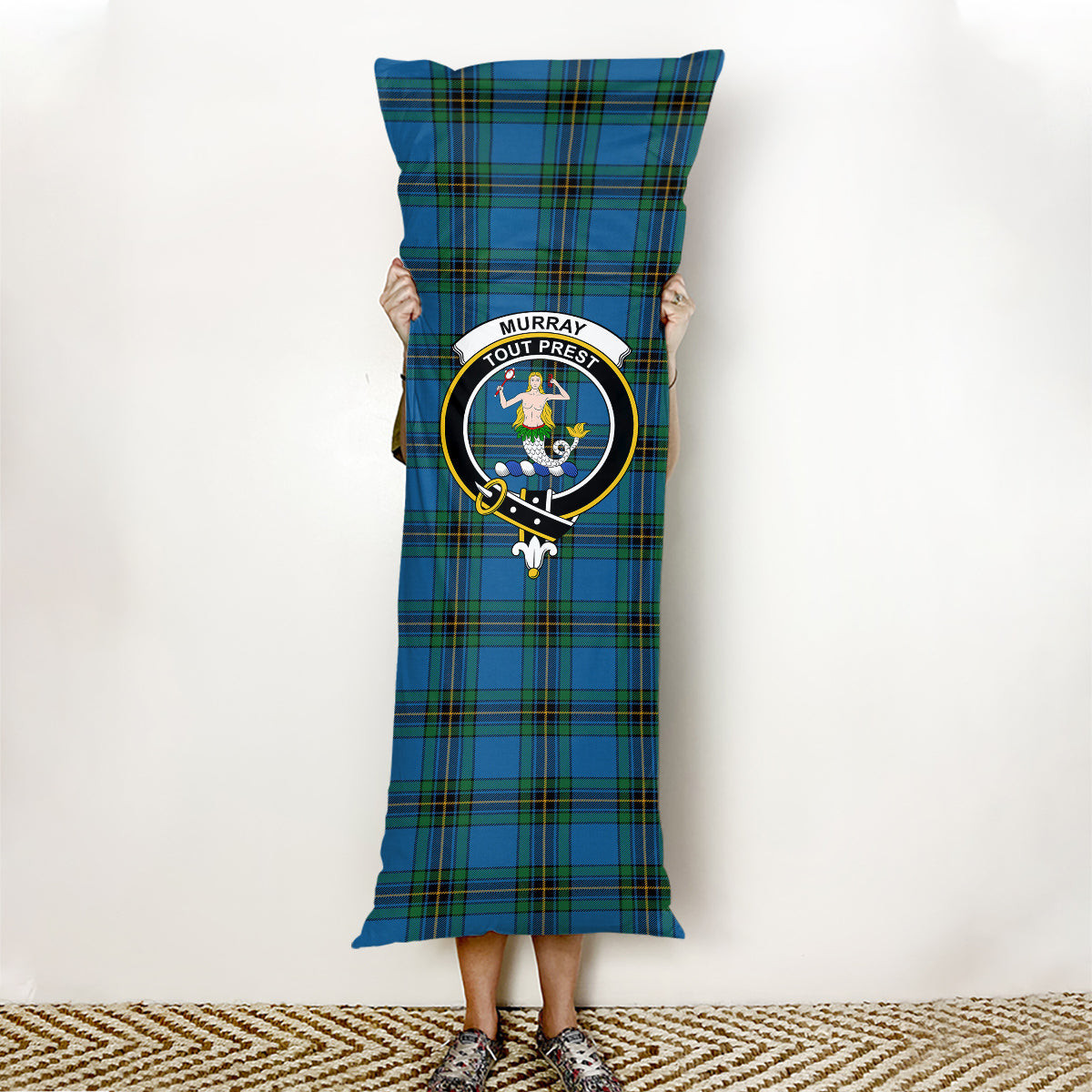 ScotsTee Shop Scottish Murray of Elibank Ancient Crest Tartan Body Pillow
