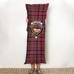 ScotsTee Shop Scottish McDonald of Boisdale Modern Crest Tartan Body Pillow