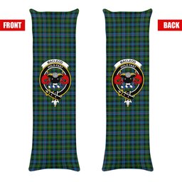 ScotsTee Shop Scottish MacLeod of Skye Crest Tartan Body Pillow