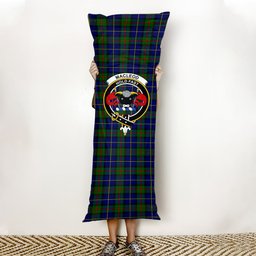 ScotsTee Shop Scottish MacLeod of Harris Modern Crest Tartan Body Pillow