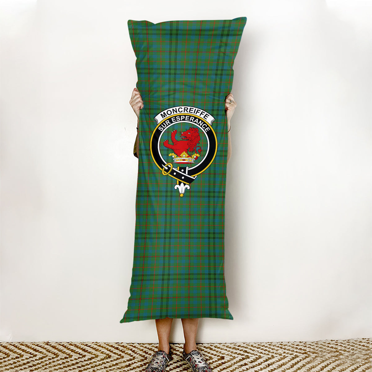 ScotsTee Shop Scottish Moncreiffe of Atholl Ancient Crest Tartan Body Pillow