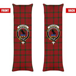 ScotsTee Shop Scottish McDonell of Keppoch Modern Crest Tartan Body Pillow