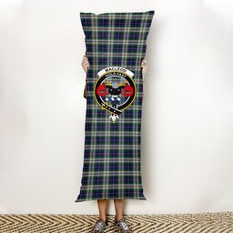 ScotsTee Shop Scottish MacLeod of California Crest Tartan Body Pillow