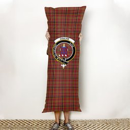 ScotsTee Shop Scottish Ogilvie (Ogilvy) of Strathallan Crest Tartan Body Pillow