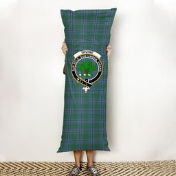 ScotsTee Shop Scottish Irvine of Drum Crest Tartan Body Pillow