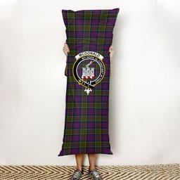 ScotsTee Shop Scottish McDonald of Clan Ranald Modern Crest Tartan Body Pillow