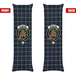 ScotsTee Shop Scottish McKenzie Hunting Green Crest Tartan Body Pillow