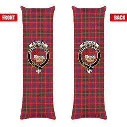 ScotsTee Shop Scottish McDonald of Glenaladale Modern Crest Tartan Body Pillow