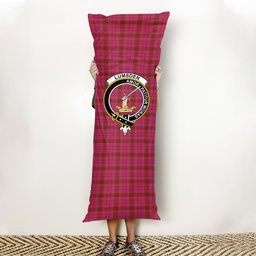 ScotsTee Shop Scottish Lumsden of Clova Modern Crest Tartan Body Pillow