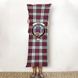 ScotsTee Shop Scottish Rose Dress Modern Crest Tartan Body Pillow