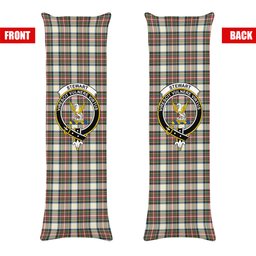 ScotsTee Shop Scottish Stewart Dress Ancient SC Crest Tartan Body Pillow