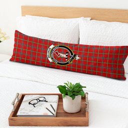 ScotsTee Shop Scottish Meldrum Dress Modern Crest Tartan Body Pillow