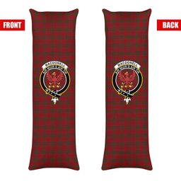 ScotsTee Shop Scottish MacDonell of Keppoch Crest Tartan Body Pillow