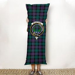 ScotsTee Shop Scottish McArthur of Milton Modern Crest Tartan Body Pillow