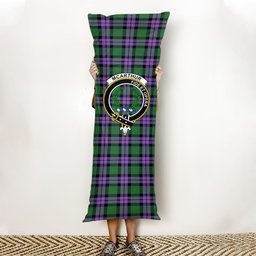 ScotsTee Shop Scottish McArthur of Milton Ancient Crest Tartan Body Pillow