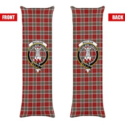 ScotsTee Shop Scottish MacLean of Duart Dress Red Crest Tartan Body Pillow