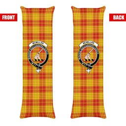 ScotsTee Shop Scottish McMillan Dress Modern Crest Tartan Body Pillow