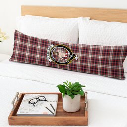 ScotsTee Shop Scottish McFarland Dress Modern Crest Tartan Body Pillow