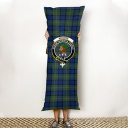 ScotsTee Shop Scottish Moore Modern Crest Tartan Body Pillow