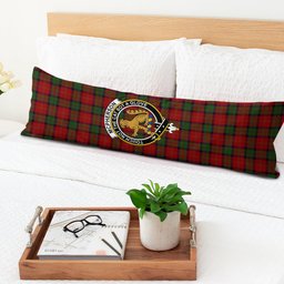 ScotsTee Shop Scottish McPherson of Cluny Crest Tartan Body Pillow
