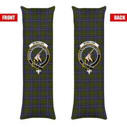 ScotsTee Shop Scottish McMillan Hunting Modern Crest Tartan Body Pillow