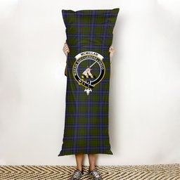 ScotsTee Shop Scottish McMillan Hunting Modern Crest Tartan Body Pillow