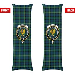 ScotsTee Shop Scottish Sinclair of Ulster Modern Crest Tartan Body Pillow