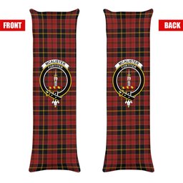 ScotsTee Shop Scottish McAlister of Skye Crest Tartan Body Pillow