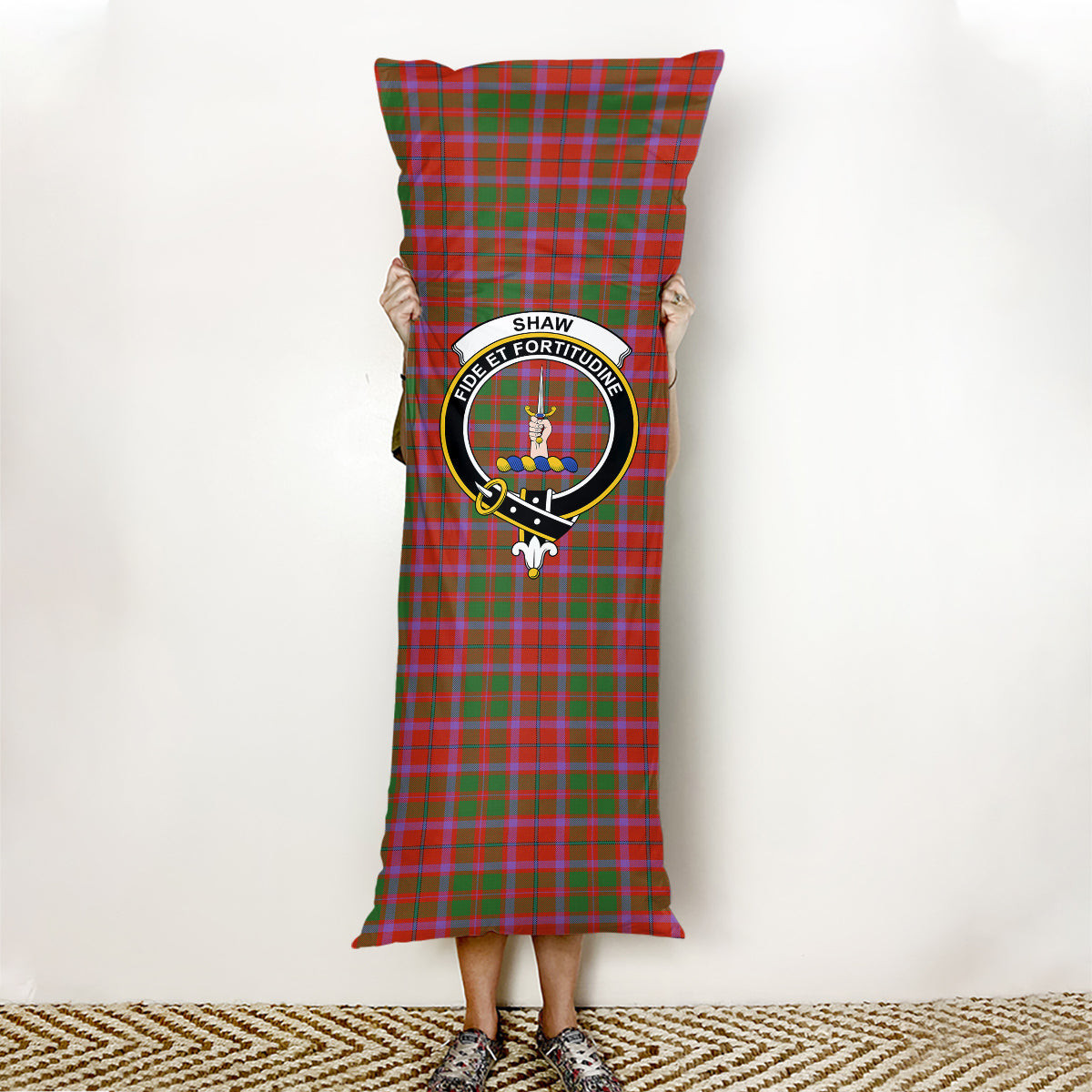 ScotsTee Shop Scottish Shaw of Tordarroch Ancient Crest Tartan Body Pillow