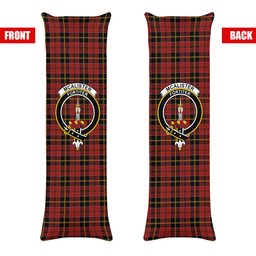 ScotsTee Shop Scottish McAlister of Skye Modern Crest Tartan Body Pillow