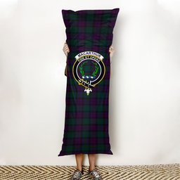 ScotsTee Shop Scottish MacArthur of Milton Hunting Crest Tartan Body Pillow