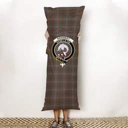 ScotsTee Shop Scottish Kennedy Weathered Crest Tartan Body Pillow