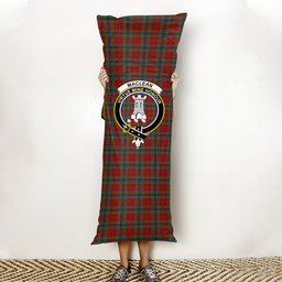 ScotsTee Shop Scottish MacLean of Duart Crest Tartan Body Pillow