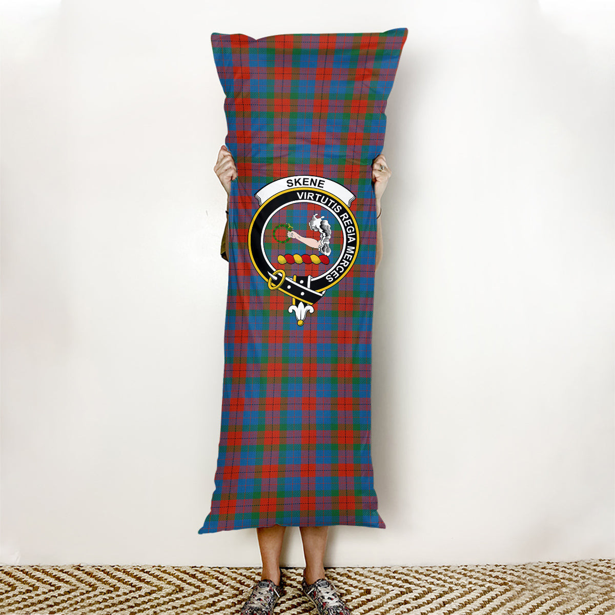ScotsTee Shop Scottish Skene of Cromar Ancient Crest Tartan Body Pillow