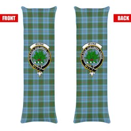 ScotsTee Shop Scottish Irvine of Glentulchan Modern Crest Tartan Body Pillow