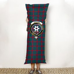 ScotsTee Shop Scottish Jardine Dress Modern Crest Tartan Body Pillow
