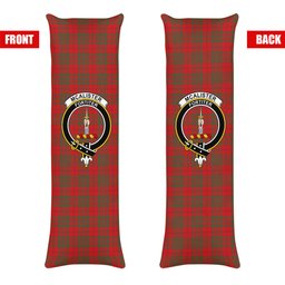 ScotsTee Shop Scottish McAlister of Glenbarr Modern Crest Tartan Body Pillow