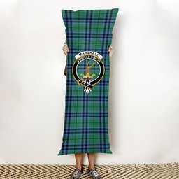 ScotsTee Shop Scottish Marshall Ancient Crest Tartan Body Pillow