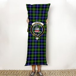 ScotsTee Shop Scottish MacNeill of Barra Modern Crest Tartan Body Pillow
