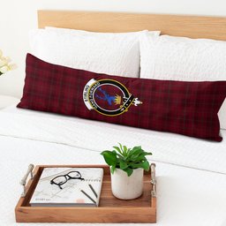 ScotsTee Shop Scottish Stirling of Keir Crest Tartan Body Pillow