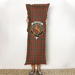 ScotsTee Shop Scottish MacKintosh Hunting Weathered Crest Tartan Body Pillow