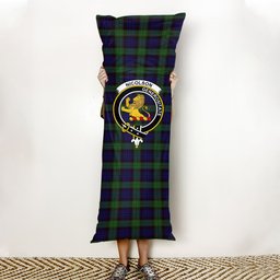 ScotsTee Shop Scottish Nicolson Green Hunting Crest Tartan Body Pillow