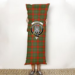 ScotsTee Shop Scottish Strang Ancient Crest Tartan Body Pillow