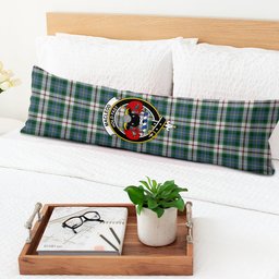 ScotsTee Shop Scottish MacLeod Of Californian Ancient Crest Tartan Body Pillow