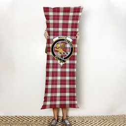 ScotsTee Shop Scottish MacFie Dress Modern Crest Tartan Body Pillow