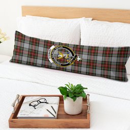 ScotsTee Shop Scottish Stewart Dress Crest Tartan Body Pillow